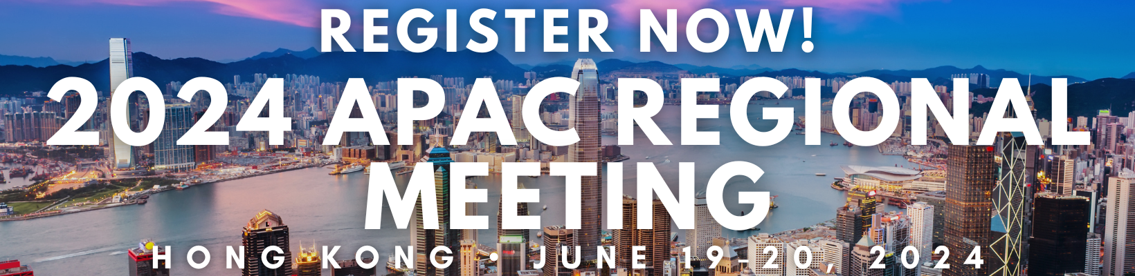 2024 APAC Regional Meeting - June 19-20