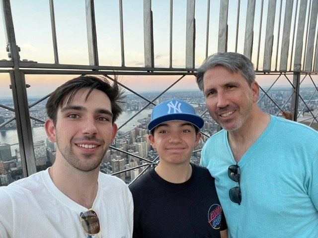 2023 February 06 - Weekly Q and A - Jerry Weitzel - Empire State Building with boys