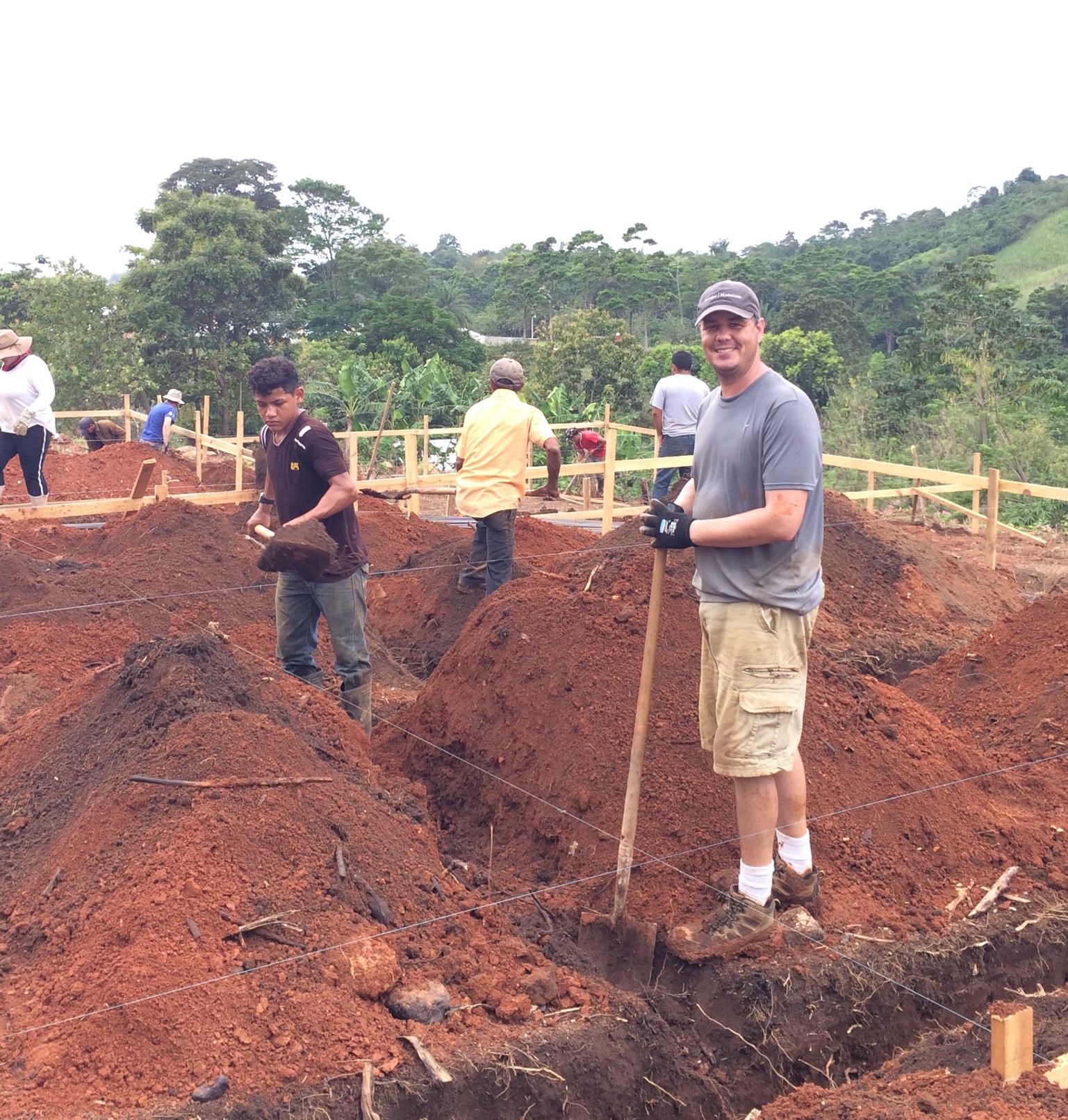 Rosen Hagood attorney Chip Bruorton has traveled to Honduras six times to volunteer with Habitat for Humanity to build homes on a parcel of land purchased by Bruorton’s church.