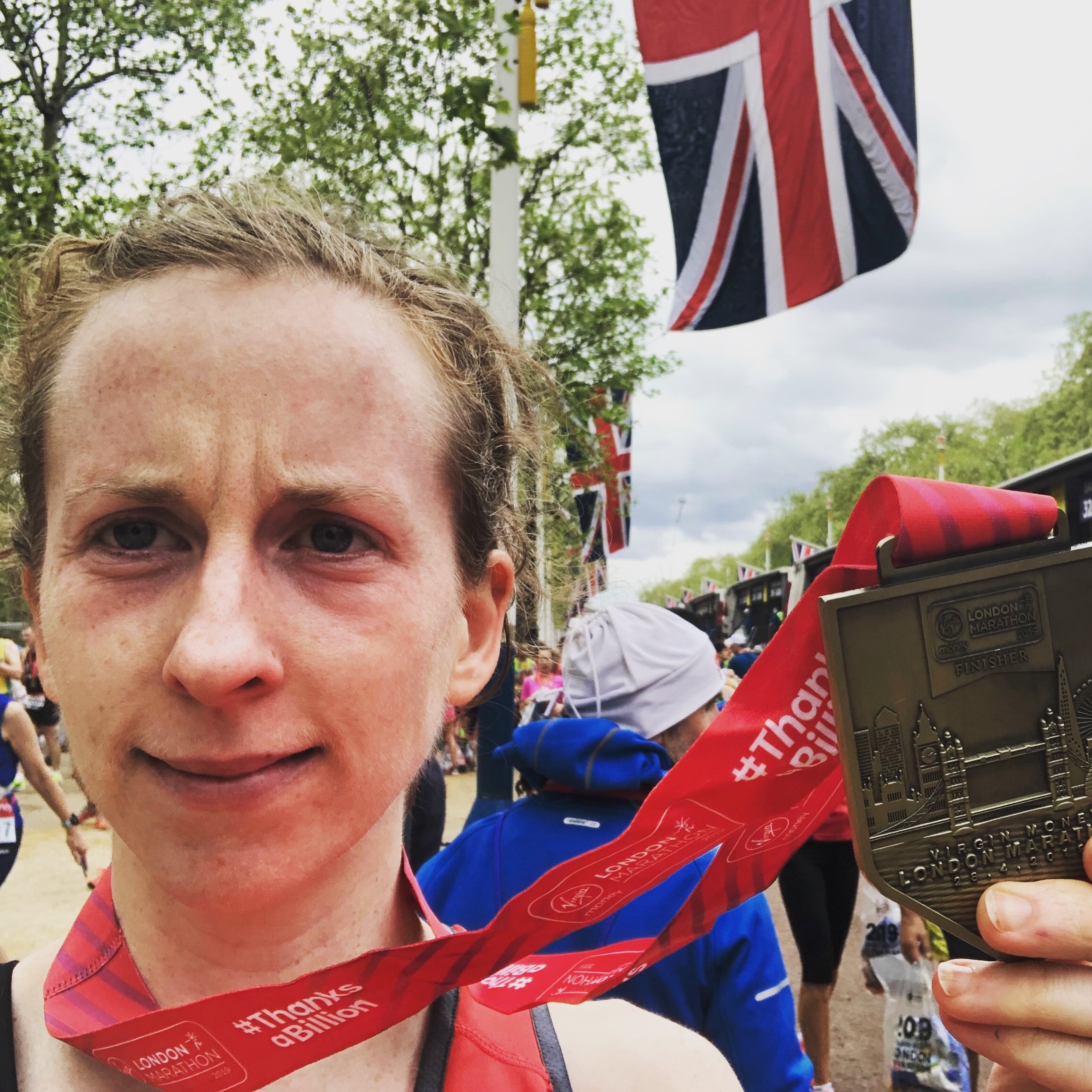 A medal and a special sense of accomplishment were among Fran’s rewards for completing the London Marathon, a 26.2-mile trek, in 2019.