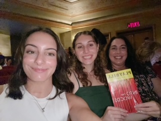 Passionate fans of Broadway theater, Jessica and her daughters, Stephanie and Lindsay, attend “Into the Woods.”