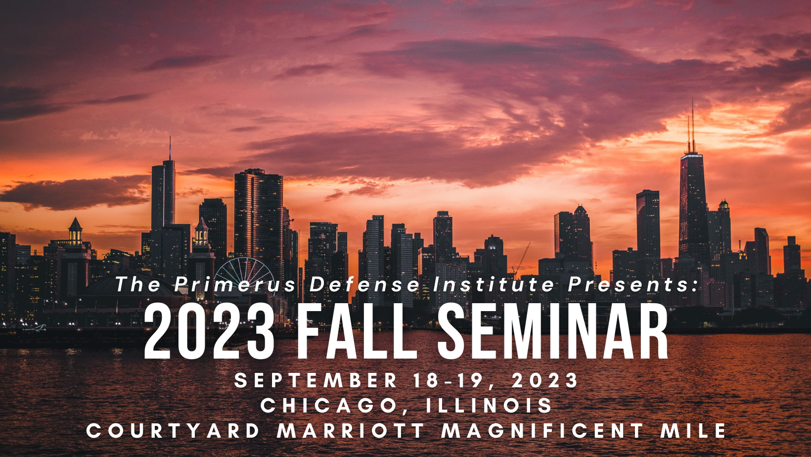 2023 Fall Seminar Banner