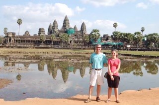 Marc and his daughter, Emma, visited Siem Reap, the second largest city in Cambodia that is near the Angkor Temples, the most popular tourist-destination in the country.