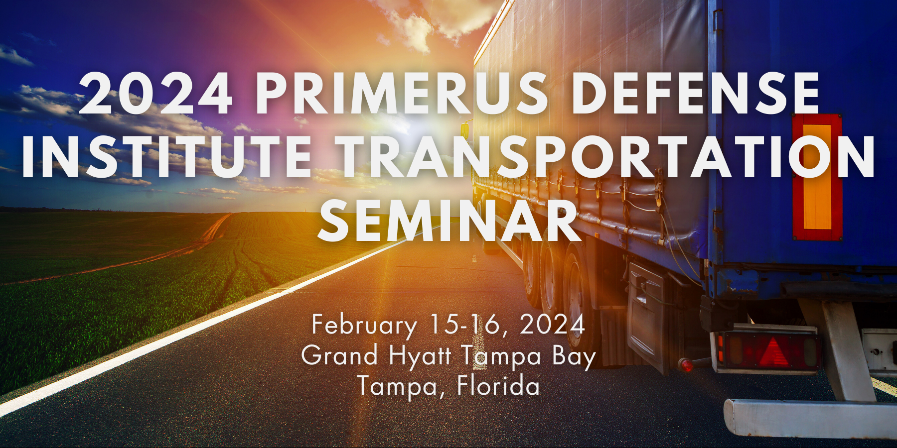 2024 Primerus Defense Institute Transportation Seminar Recap Page Header