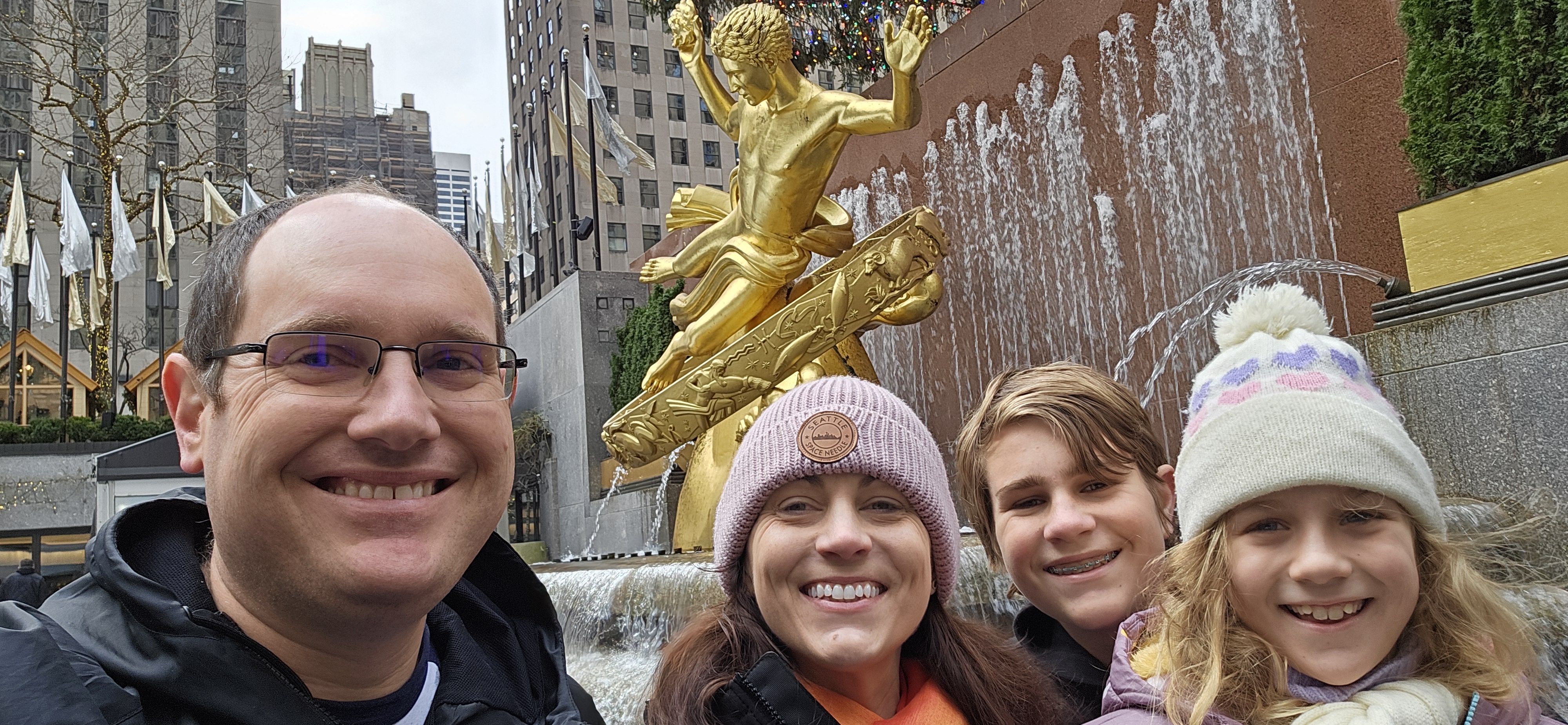 2024 February 06 - Weekly Member Feature - Dan Pierron - NYC Ice Skating at Rockefeller Center