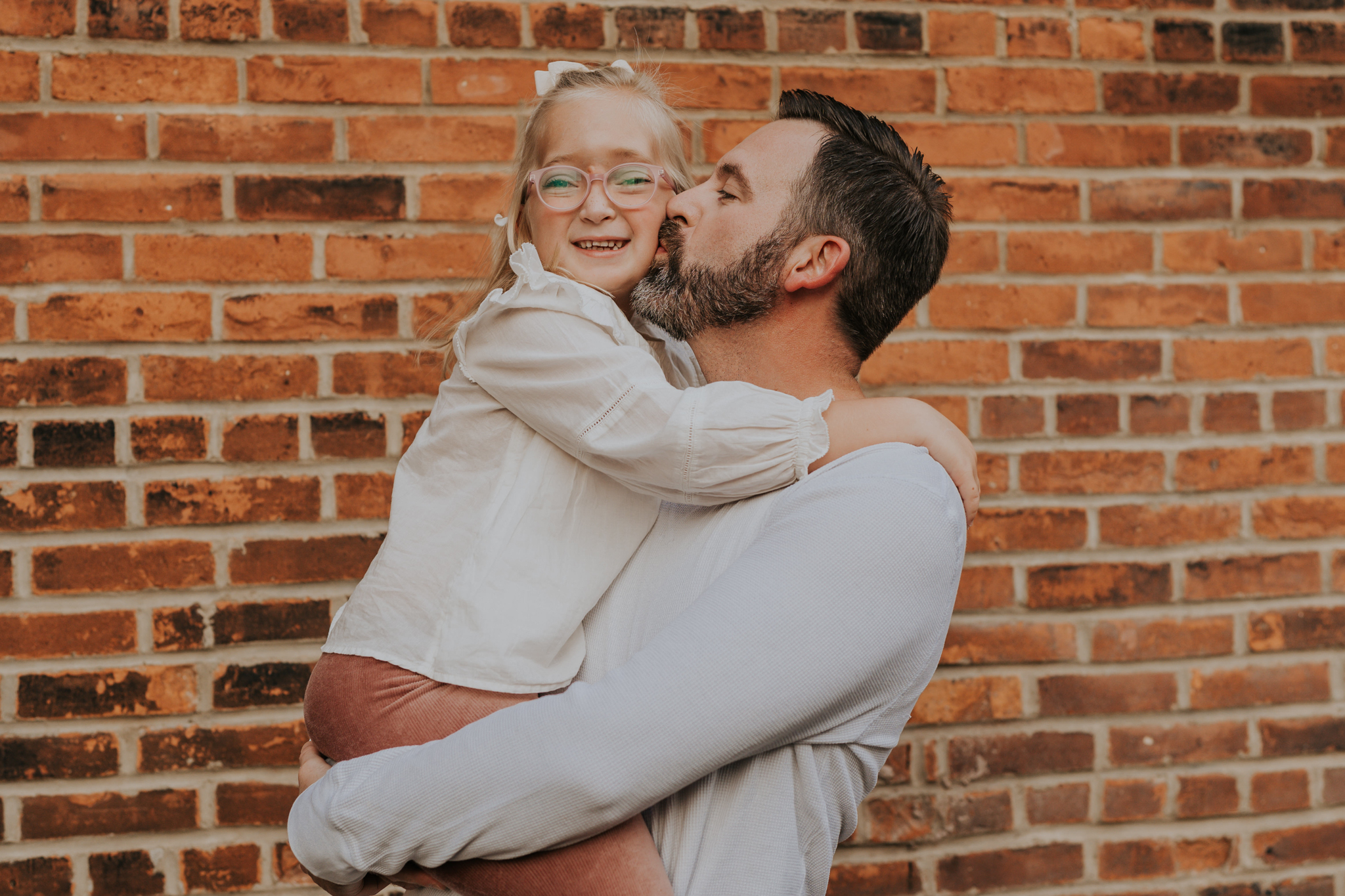 Attorney Bob Terbrack with his oldest daughter, Colette.