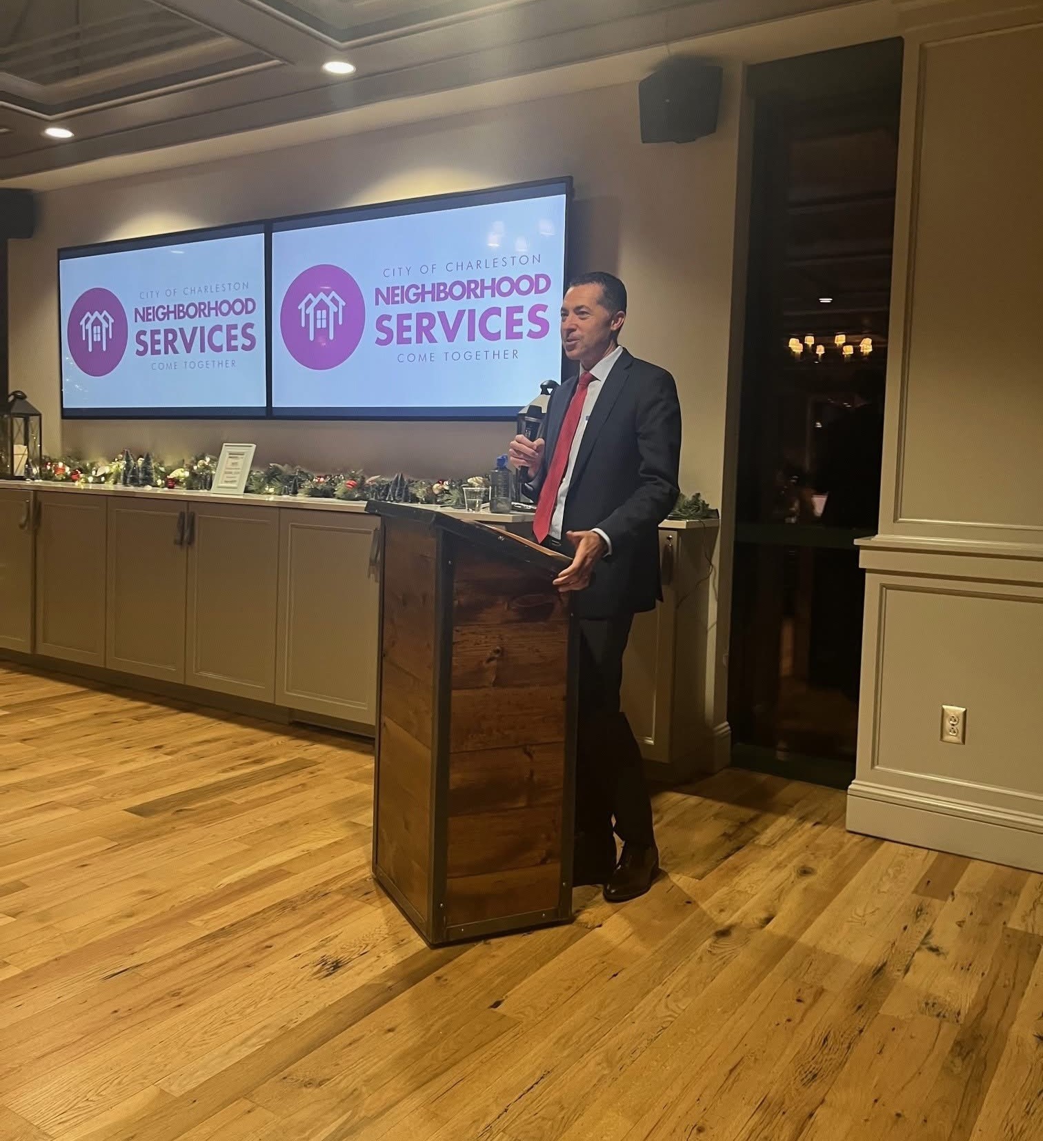 Tim lives in downtown Charleston, N.C., and for several years has chaired the Charleston Peninsula Neighborhood Consortium, a group of 14 neighborhood associations in Charleston that represent 35,000 residents.