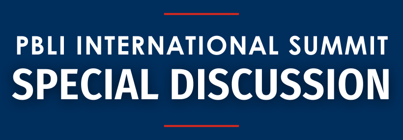 PBLI Summit Special Discussion - header