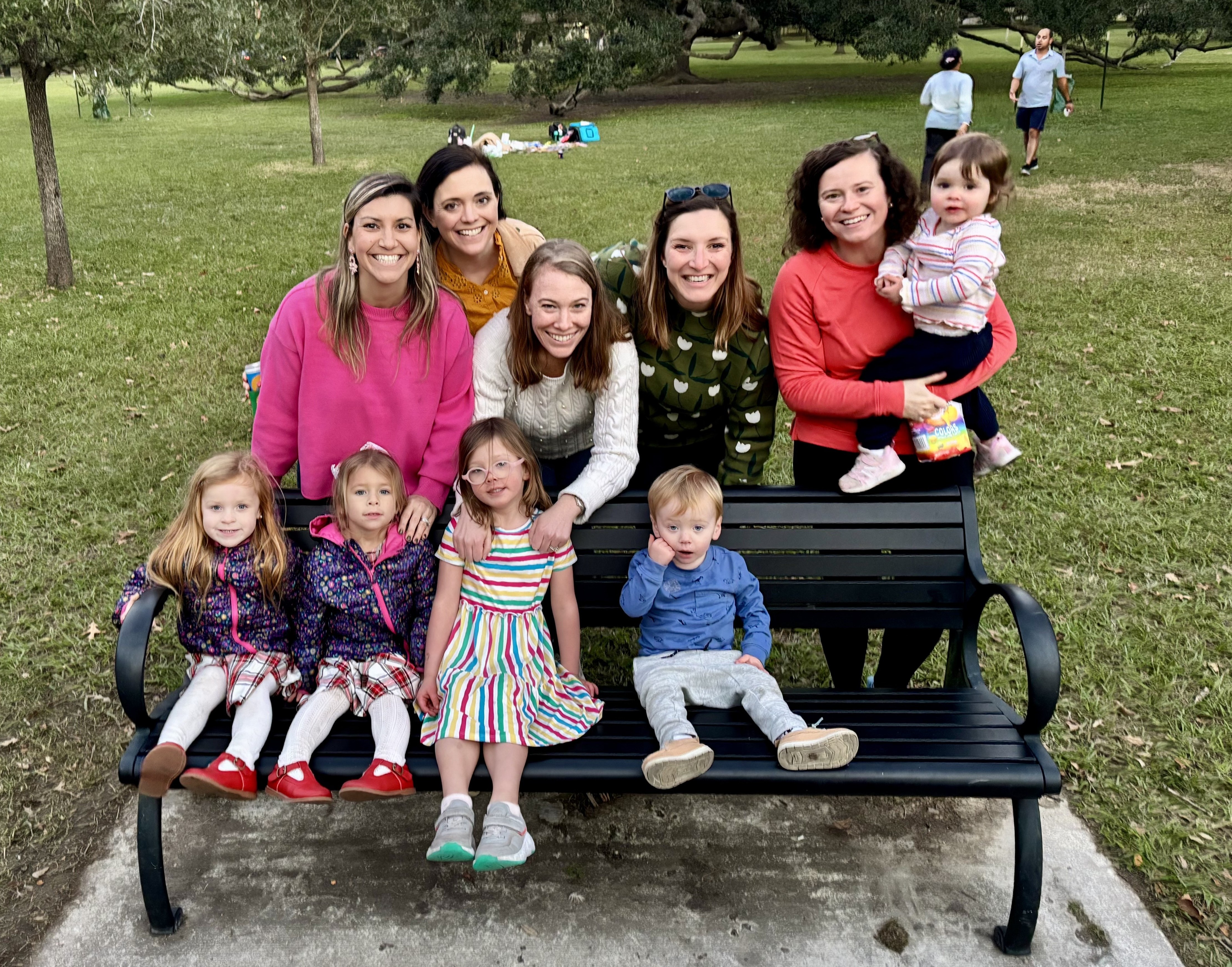 Marianna (second from right) made lifelong friends while working for Sen. Landrieu in Washington, D.C., including (l-r) Erica Ryan, Stephanie Belk, Justina Hulen, and Leslie Leavoy.