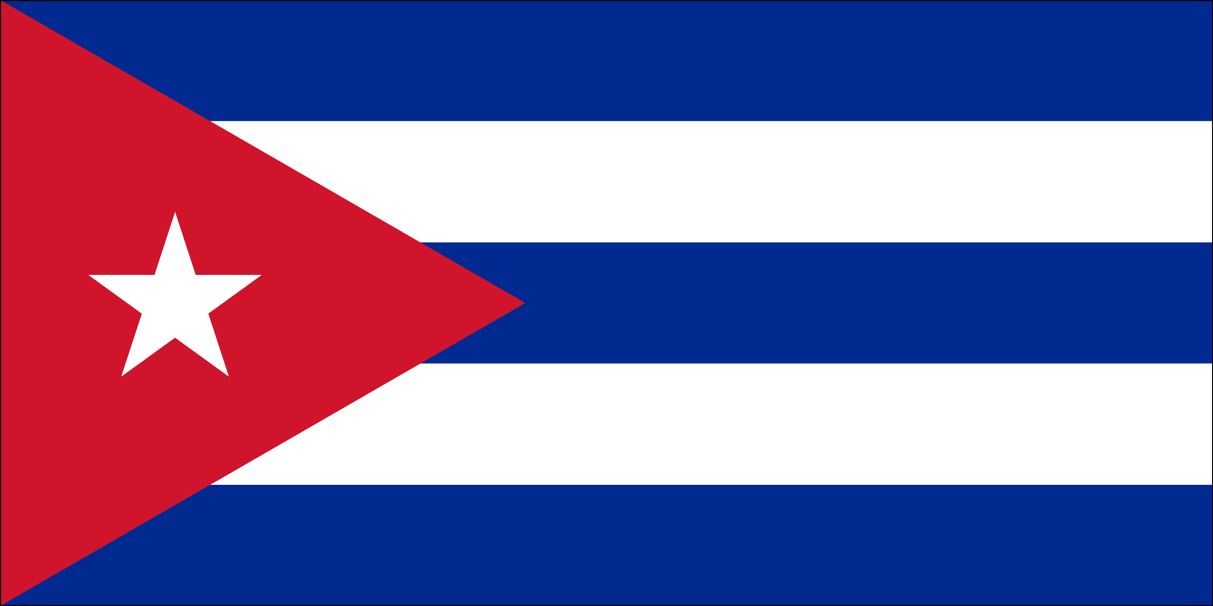 2025 November 25 - Weekly Travelogue - Cuba - flag
