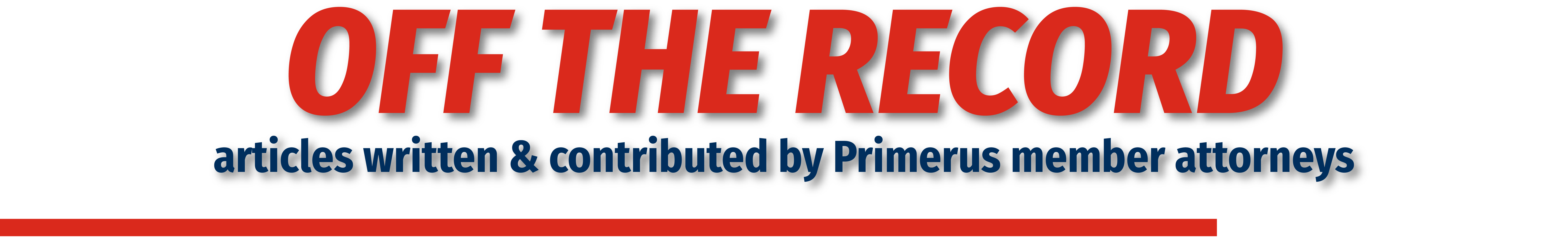 Off the Record Header