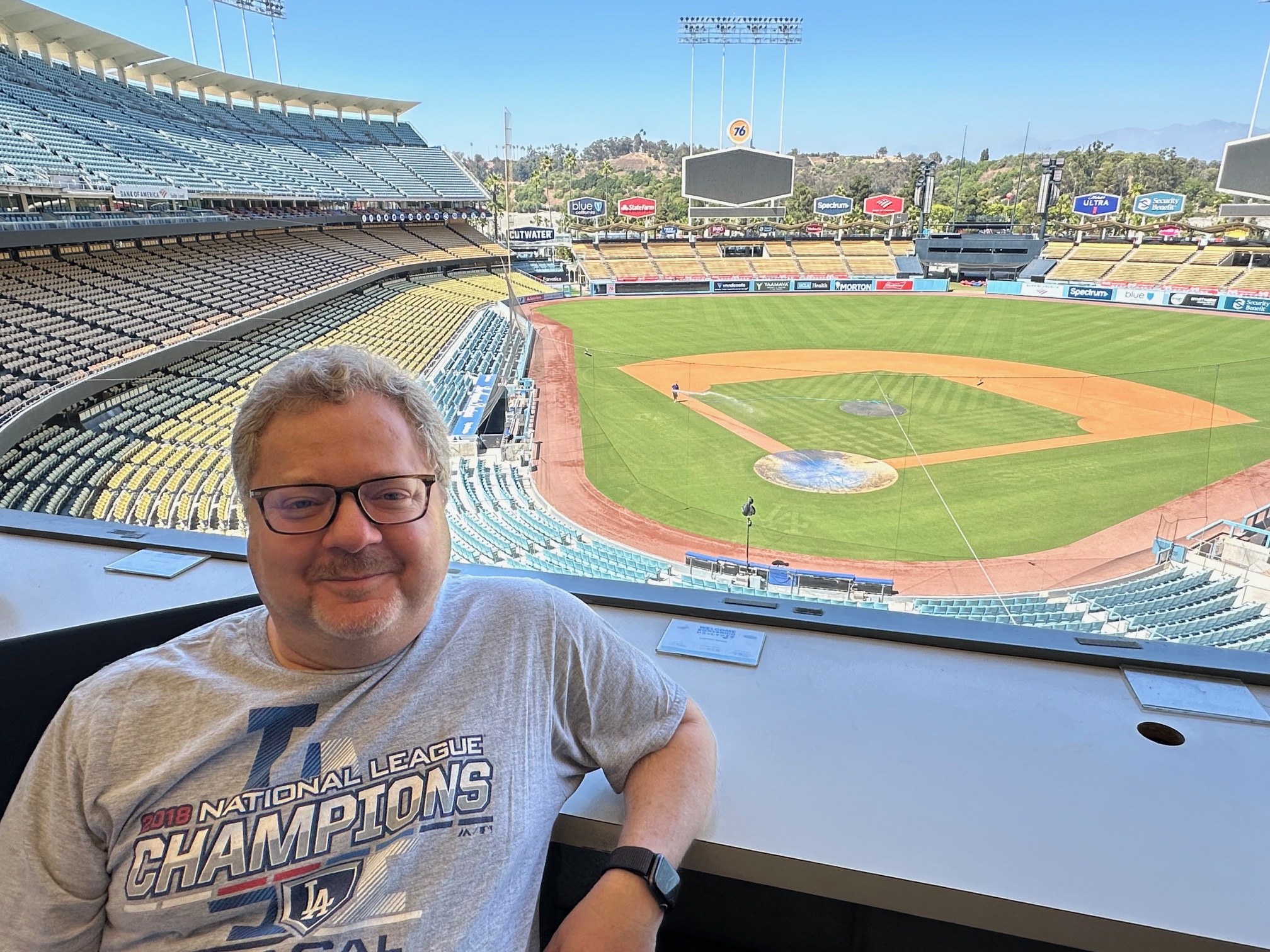 Los Angeles bankruptcy attorney Uzzi Raanan is a Dodgers fan.