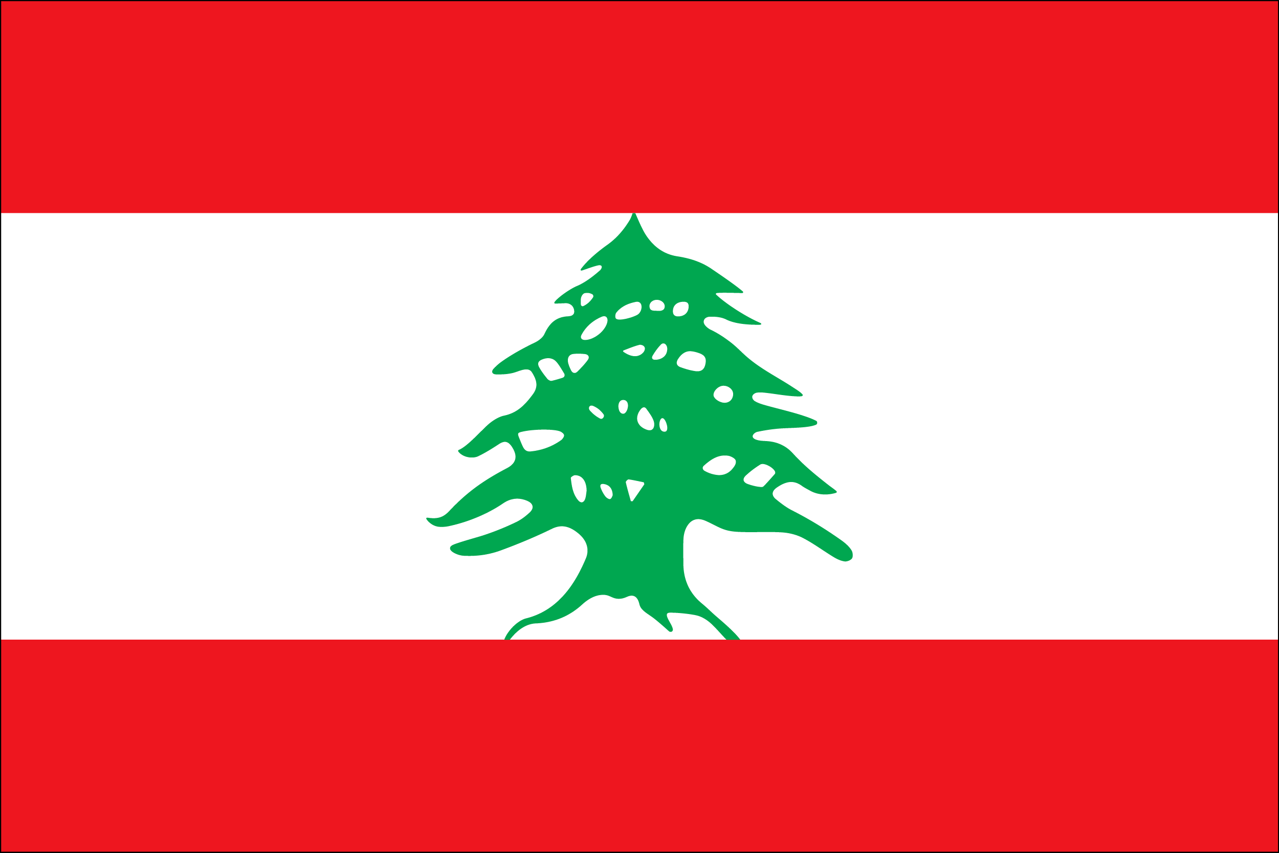 2026 January 20 - Weekly Travelogue - Lebanon - flag