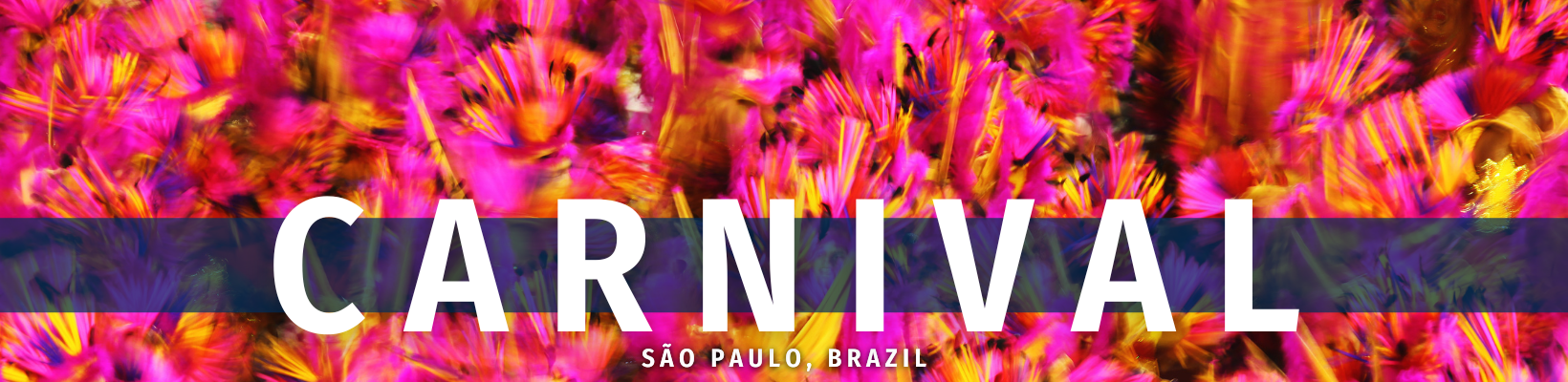 2026 February 24 - Weekly Travelogue - Carnival - São Paulo, Brazil - header