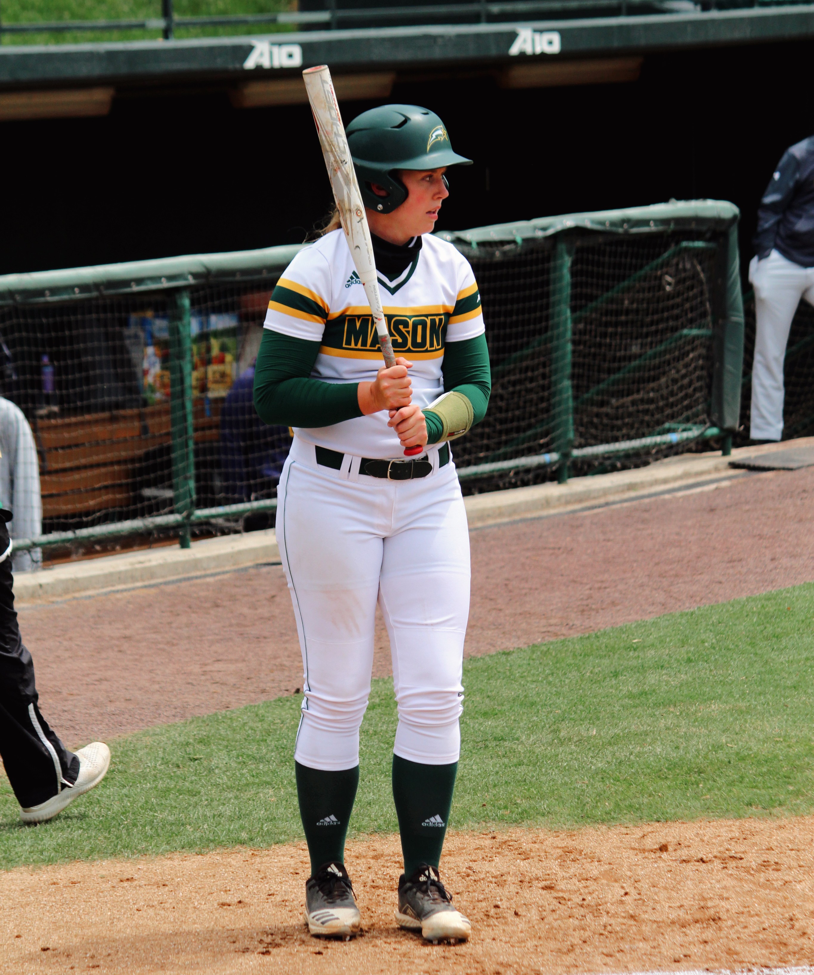 In addition to playing softball for George Mason, Haellie was also awarded the School of Business’s Emerging Business Leader Award in recognition of her distinguished representation of an outstanding undergraduate business student.