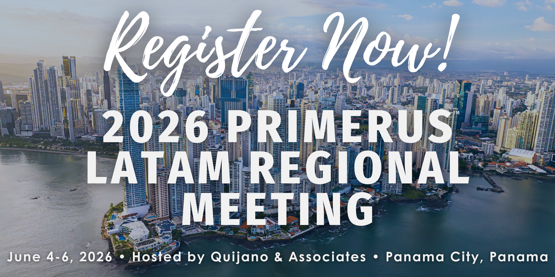 2026 Primerus LATAM Regional - Registration