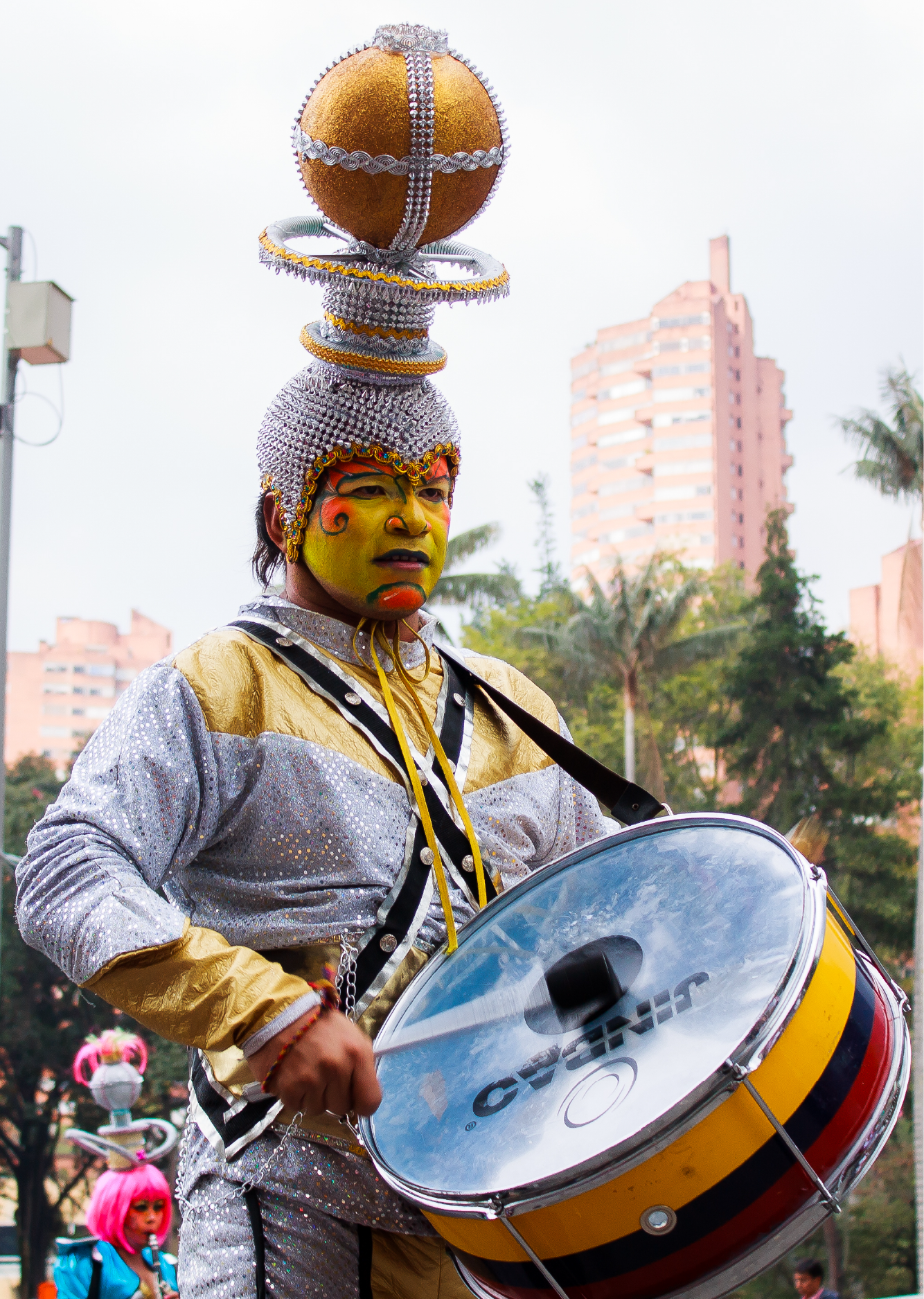 2026 April 07 - Weekly - Travelogue - Bogotá, Colombia - Ibero-American Theater Festival - Drummer