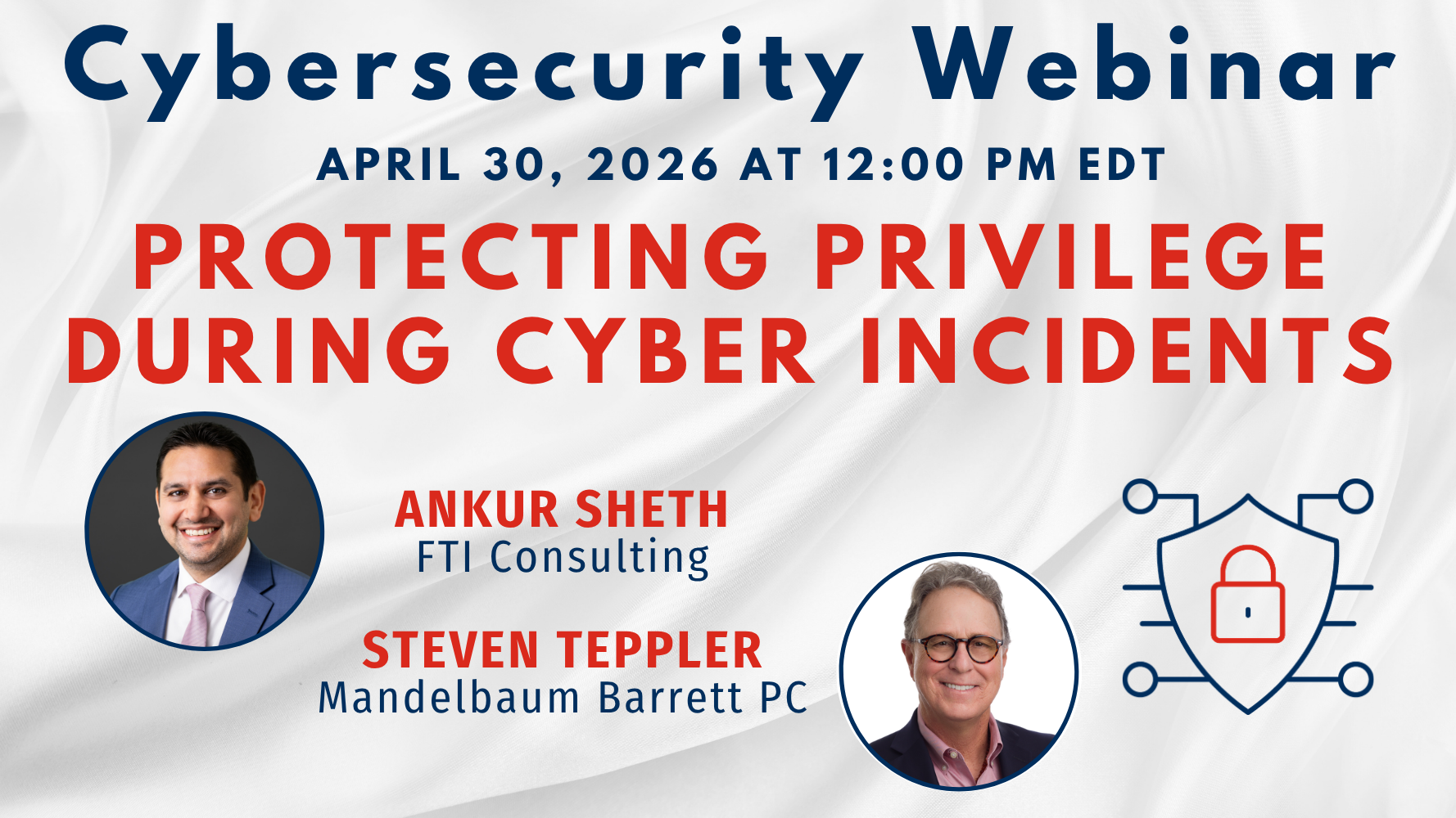 Cybersecurity Webinar - 2026 04 April 30