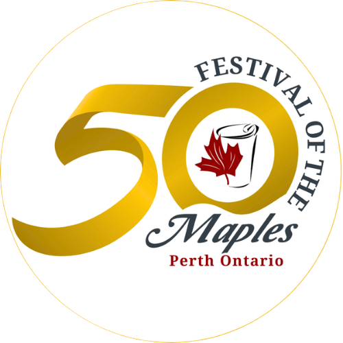 2026 April 28 - Weekly Travelogue - Perth, Ontario, Canada - Festival of the Maples - Logo