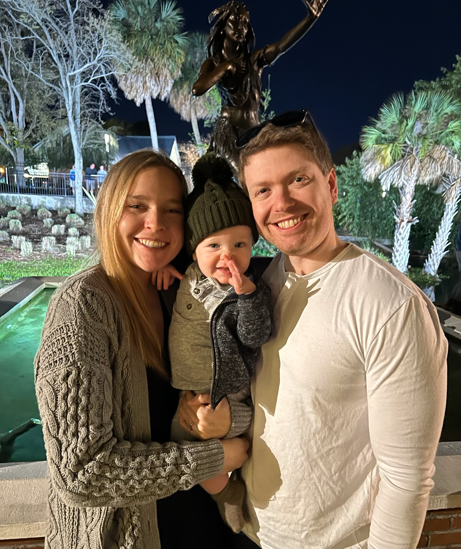 Attorney Michael Senft-Greenberg is in his third year with Bivins & Hemenway, P.A. He and his wife, Steph, have an 11-month-old son named Harrison. Steph is an accountant with KPMG.