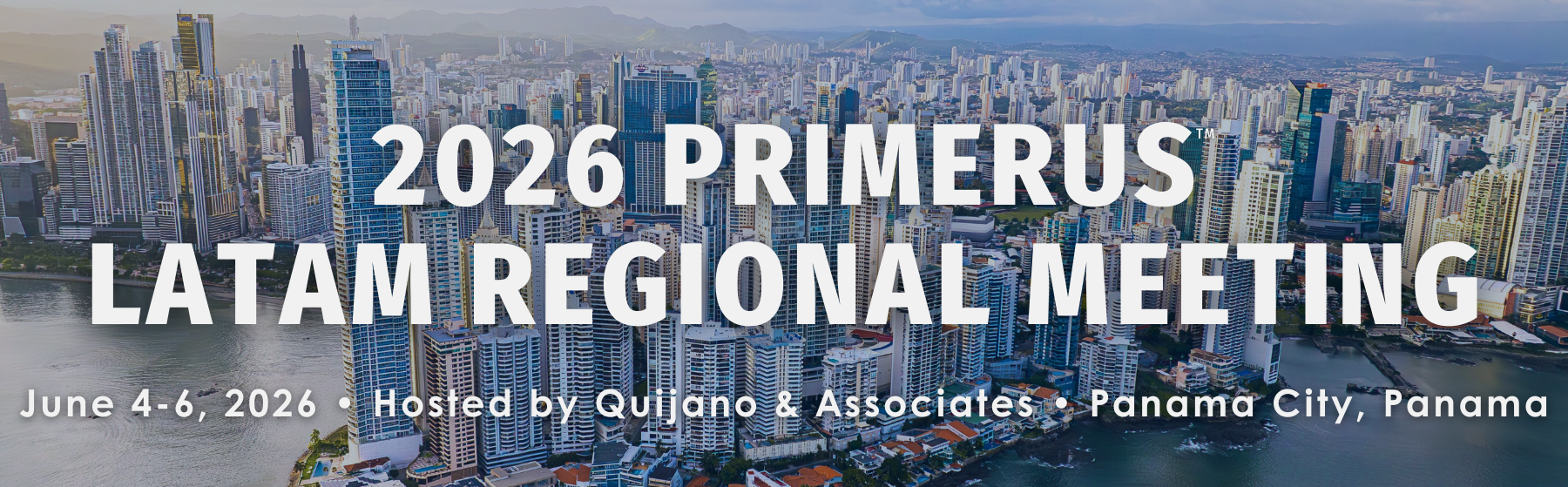 2026 Primerus LATAM Regional - Header