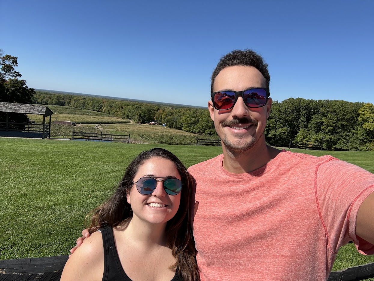 Taylor and her boyfriend, Tyler, a teacher, enjoy traveling and exploring Ohio.