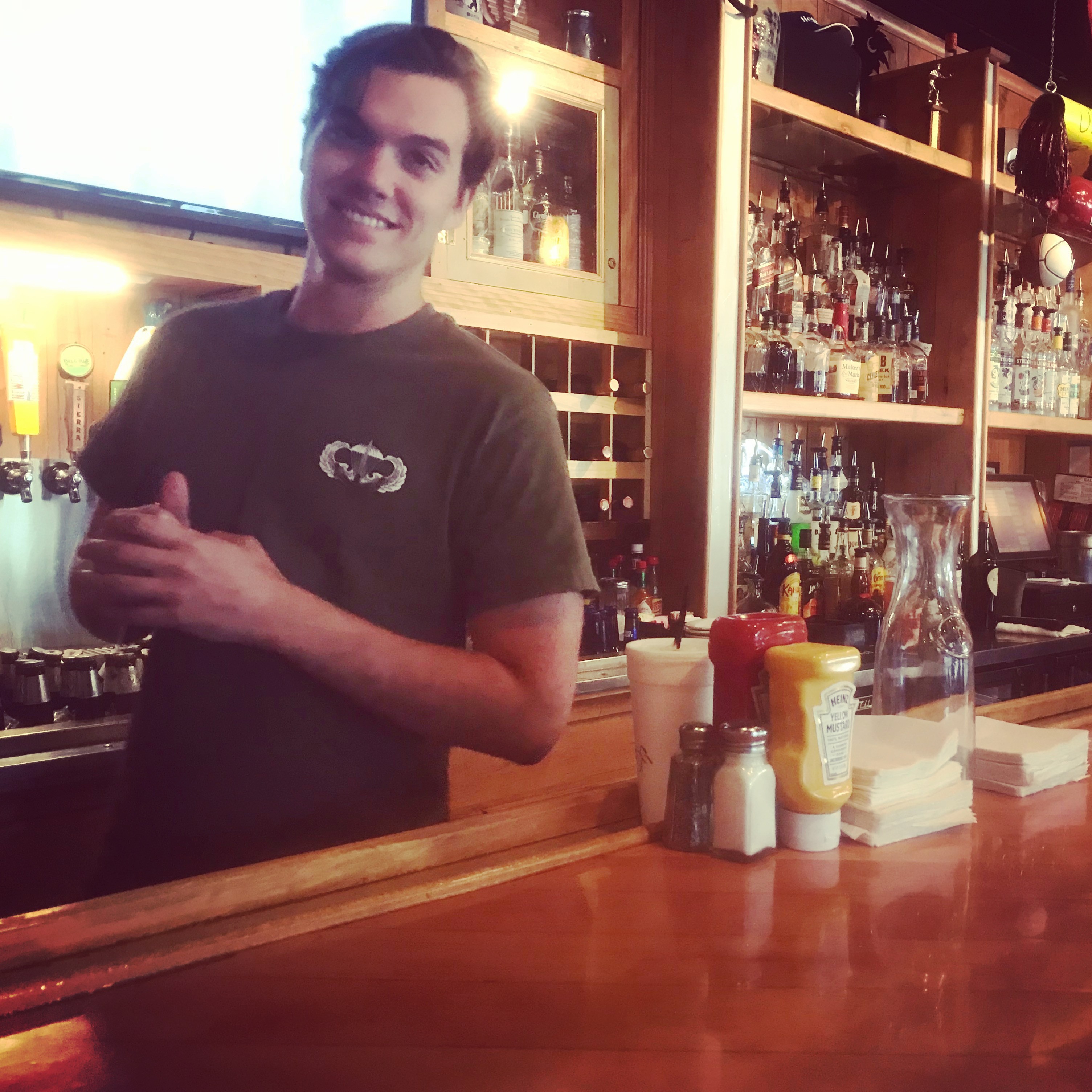 Attorney Geoff Kostrzebski gained valuable insight into the legal profession from attorneys he met while tending bar during college.