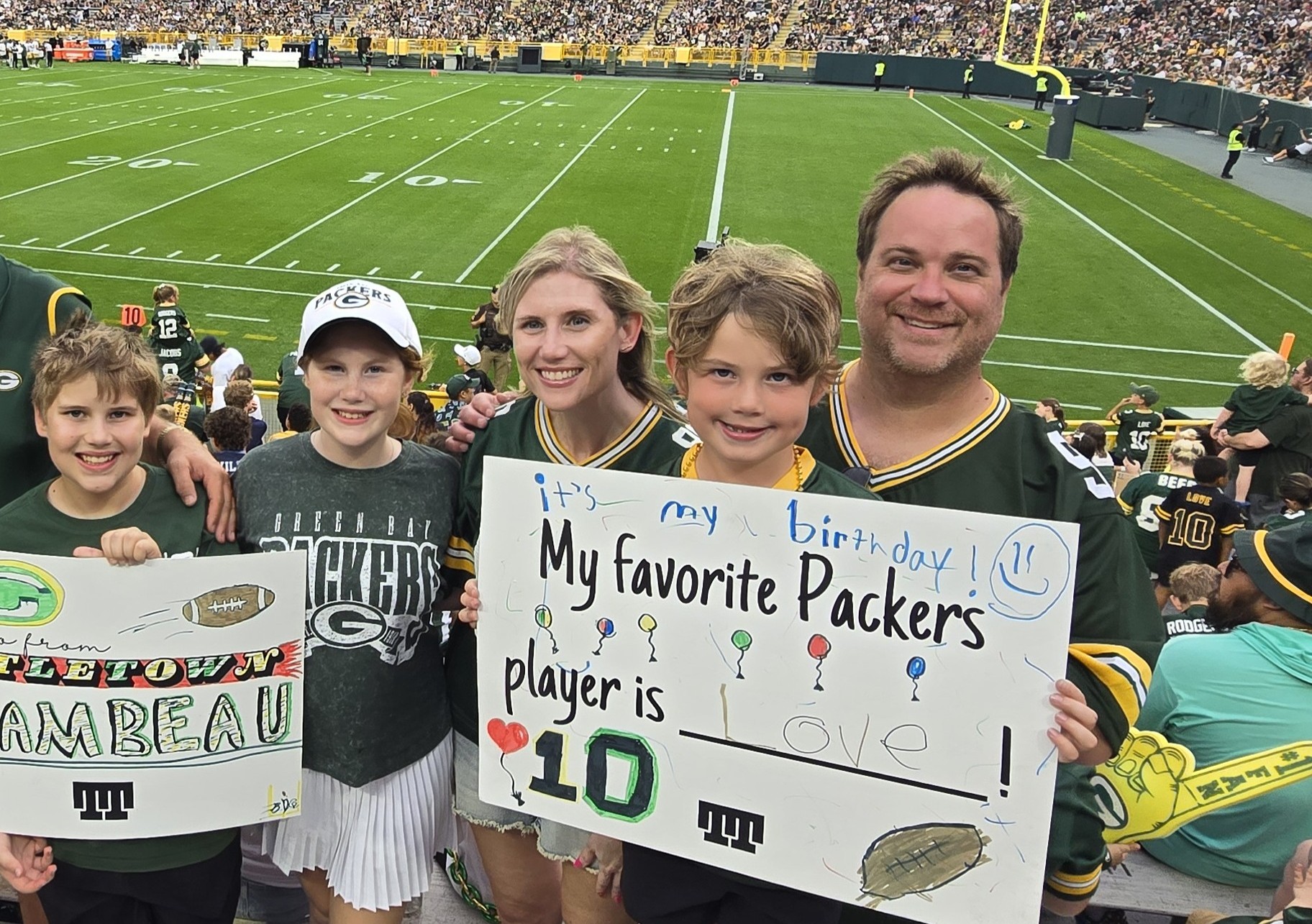 A lifelong Wisconsinite, David and his family are committed Green Bay Packer fans. 