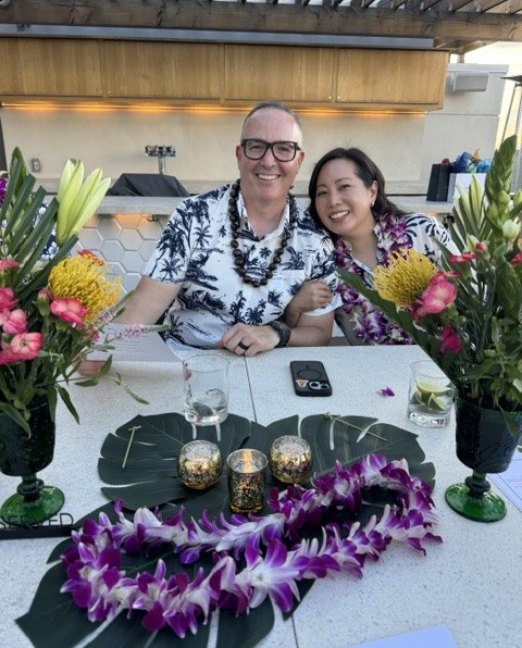 Kendall and Eunice dine in Atlanta. Eunice is the founder and president of Accrescent Marketing, a strategic marketing and brand-building agency.