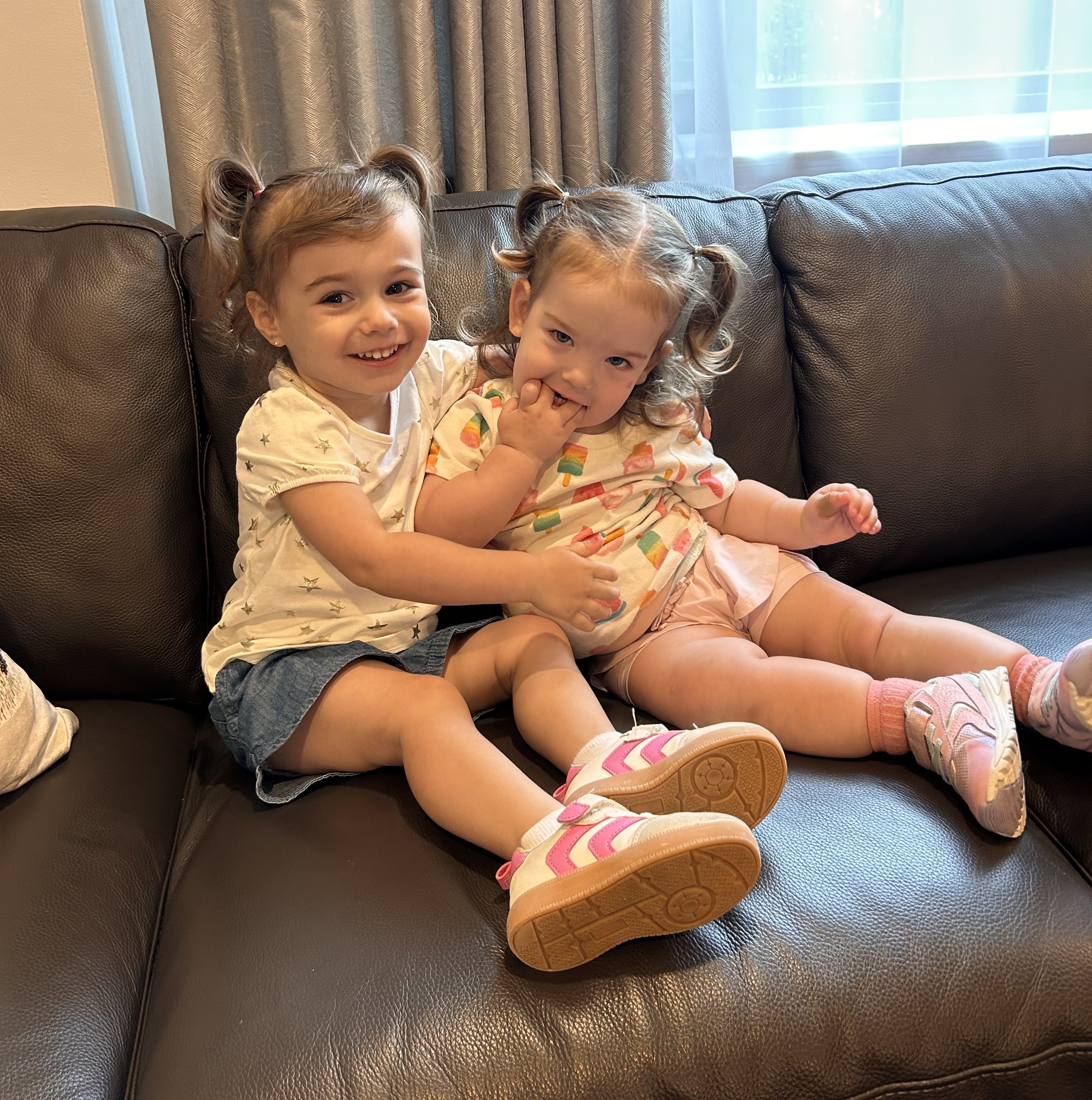 Peter and Larisa have two granddaughters, Madison and Nora, and are expecting two more soon.