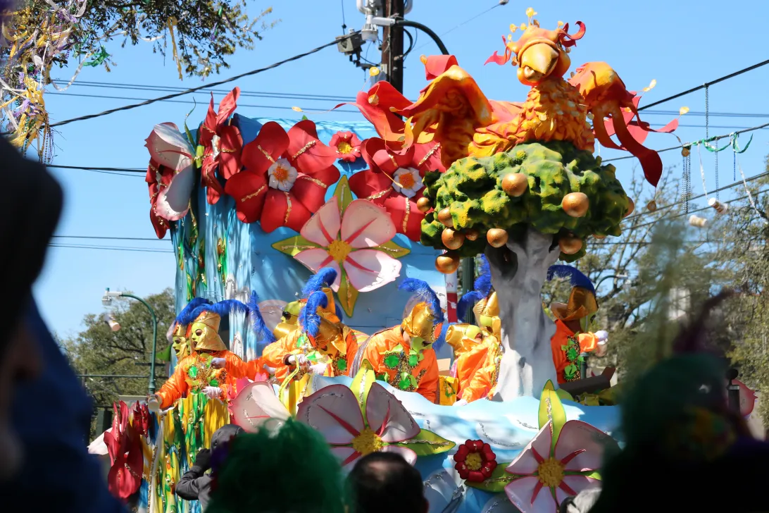 2026 February 17 - Weekly Travelogue - Mardi Gras - New Orleans - Louisiana - Parade Float
