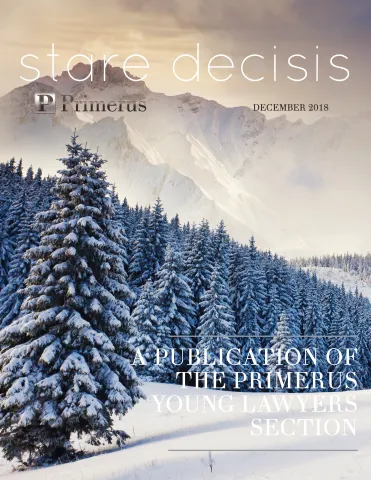 Stare Decisis - December 2018 Cover