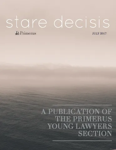 Stare Decisis - July 2017 Cover