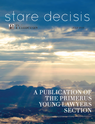 Stare Decisis - July 2018 Cover