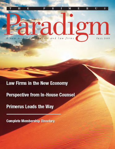 Primerus Paradigm - 2009 Fall