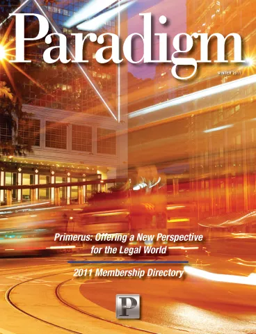 Primerus Paradigm - 2011 Winter