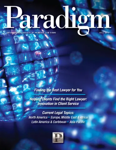 Primerus Paradigm - 2013 Fall