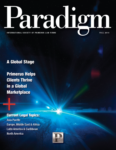 Primerus Paradigm - 2015 Fall
