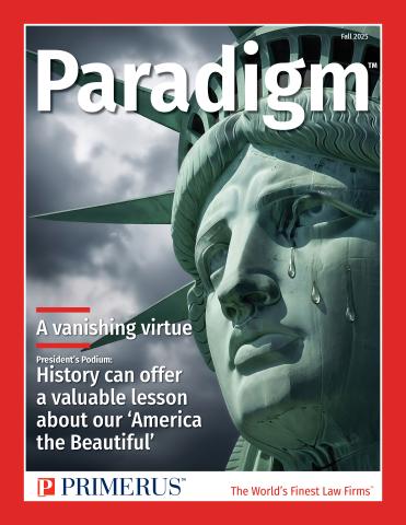 Primerus Paradigm - 2025 Fall cover