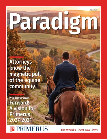 Primerus Paradigm - 2026 Fall Cover