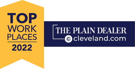 Top Workplaces 2022 honor by Cleveland.com and The Plain Dealer
